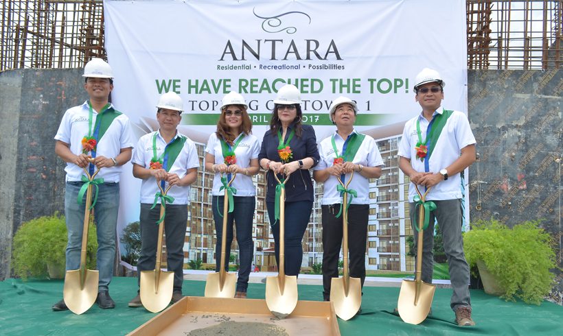 Antara Tower 1 Topping Off Ceremony